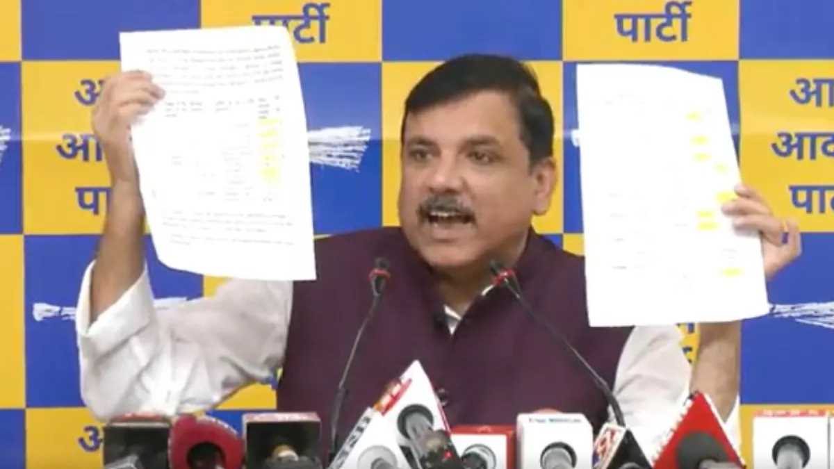 आप सांसद संजय सिंह ने ईडी अधिकारियों को भेजा कानूनी नोटिस